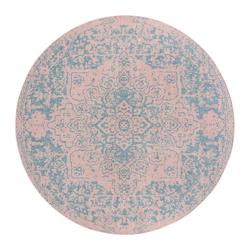 Jill Zarin Dubai Indoor/Outdoor Rug, Round 10'8"