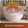 Freestanding Bathtubs Solid Surface Stone Soaking Tubs With Drain