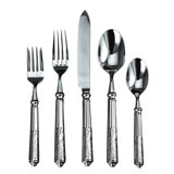 Amalfi 5 - Piece Stainless Steel Flatware Set - Service for 1
