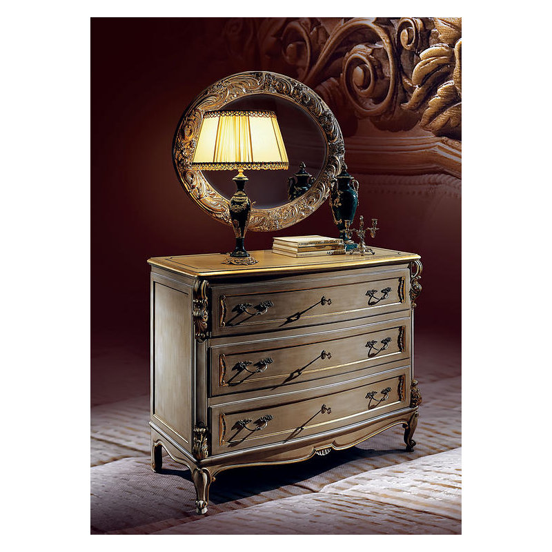 Commode traditionnelle Miroir