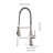 Brushed Nickel Touch Faucet For Kitchen With Pull Down - Corrosion Resistance, Build Control Dependable Performance-1536196647