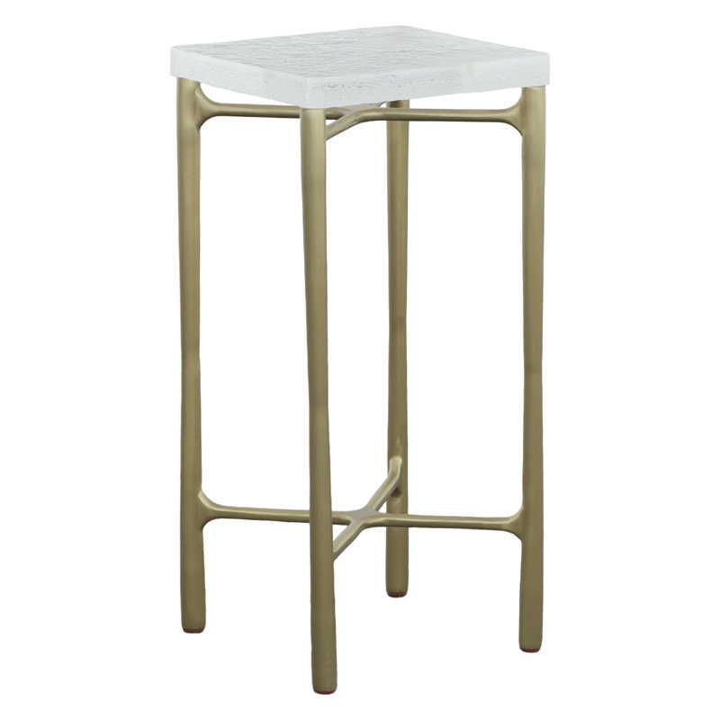 Libby Langdon Glass End Table