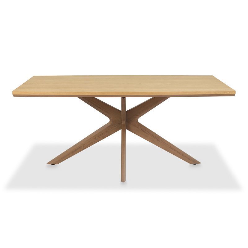 Solid Wood Base Dining Table