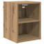 Vidaxl Hanging Cabinet With Storage Riga Black Oak 30 X 29.5 X 40 Cm-121217813-121217821