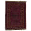 Hand-Knotted High-Quality Red/Yellow/Purple Area Rug