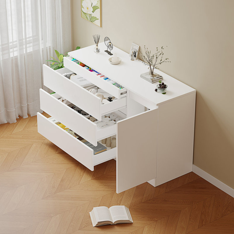 Armoire d'appoint avec tiroirs cachés, armoire d'appoint