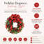 Faux Evergreen 32'' Holiday Wreath
