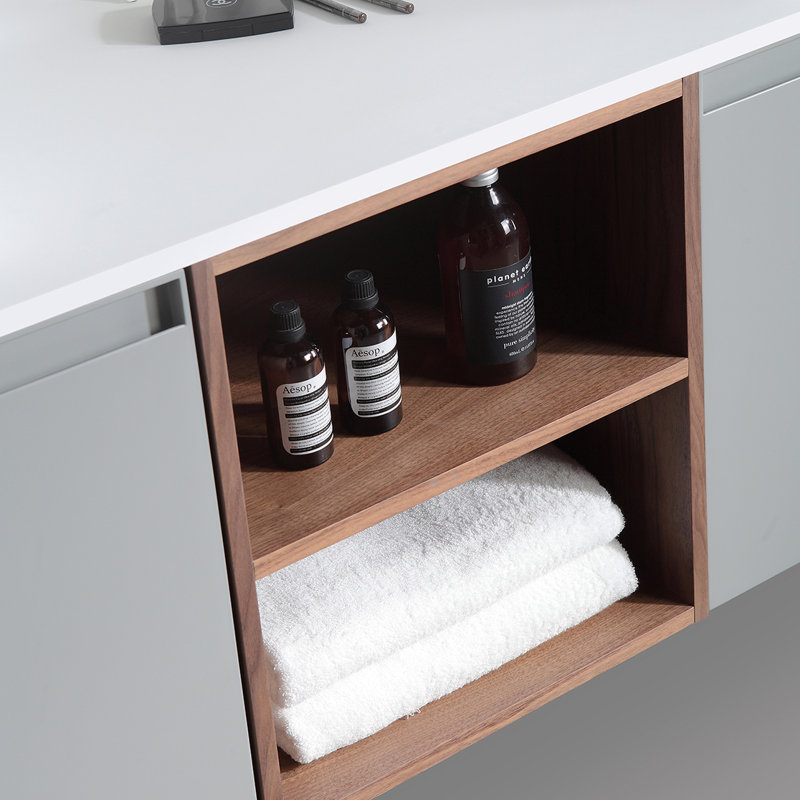 Manarola 72" W Single Wall-Mounted Vanity