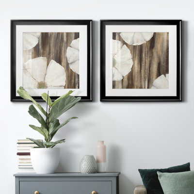 " Night Blooms I " 2 - Pieces Painting Print