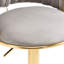 Tabouret de bar pivotant avec dossier Ginko-882844527-879315310