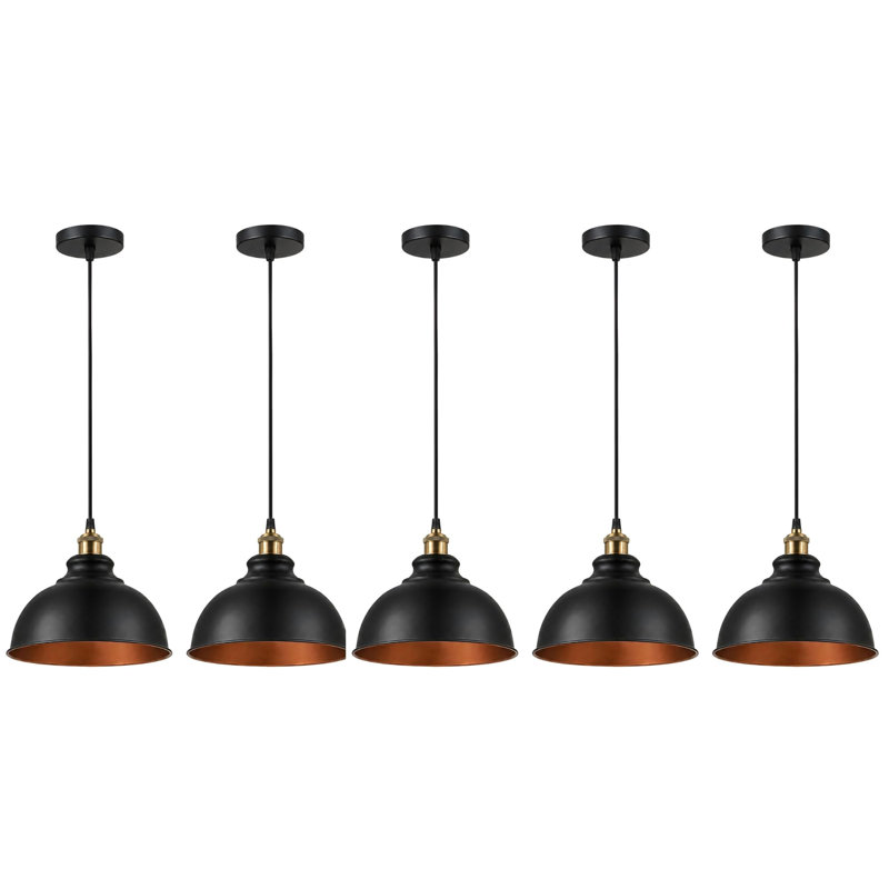 Ensemble de luminaires suspendus Industrial, 5