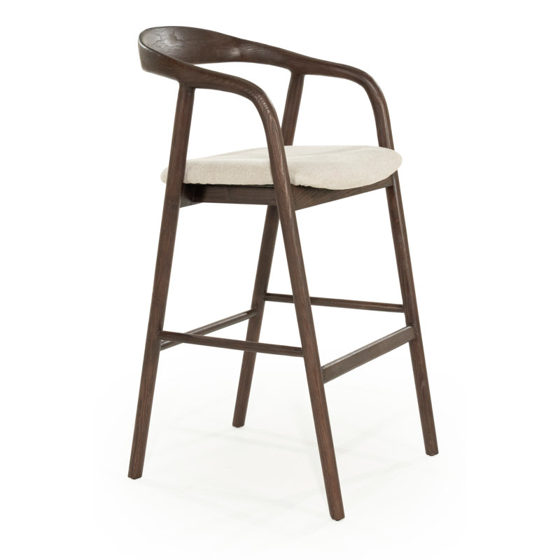 Rayven Barstool High, Walnut, Bar Stool (30" Seat Height)