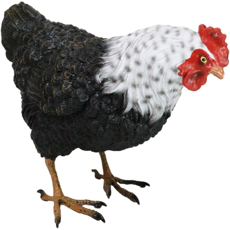 Figurine de poulet rustique Western Country