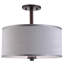 Plafonnier semi-encastré 3 lumières DEL 15 po Winter-714995994-714996004-719134503