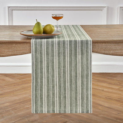 Chelsea Stripe - 100% Pure Linen Table Runner