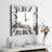 Jeni Square Glass Large Wall Clock-1717892092
