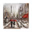 Rainy Afternoon Café - No Frame Painting on Canvas-192670060