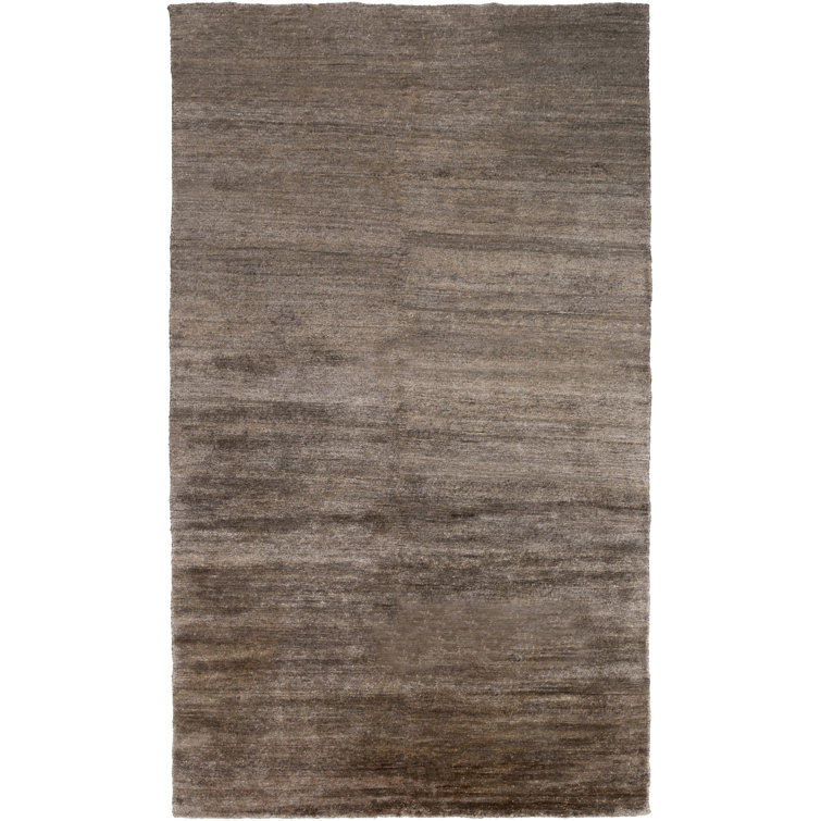 Theodore Hand-Knotted Mocha Area Rug