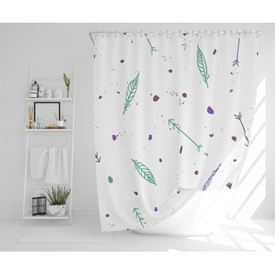 Divisadero Polyester Shower Curtain Set
