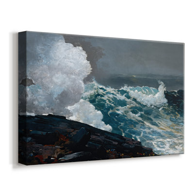 Northeaster-Winslow Homer-Gallery Wrapped Canvas-1895