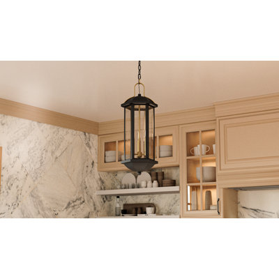 Ingetrud 3-Light Matte Black Mini Pendant