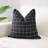 Black & White Checkered Pillow Cover