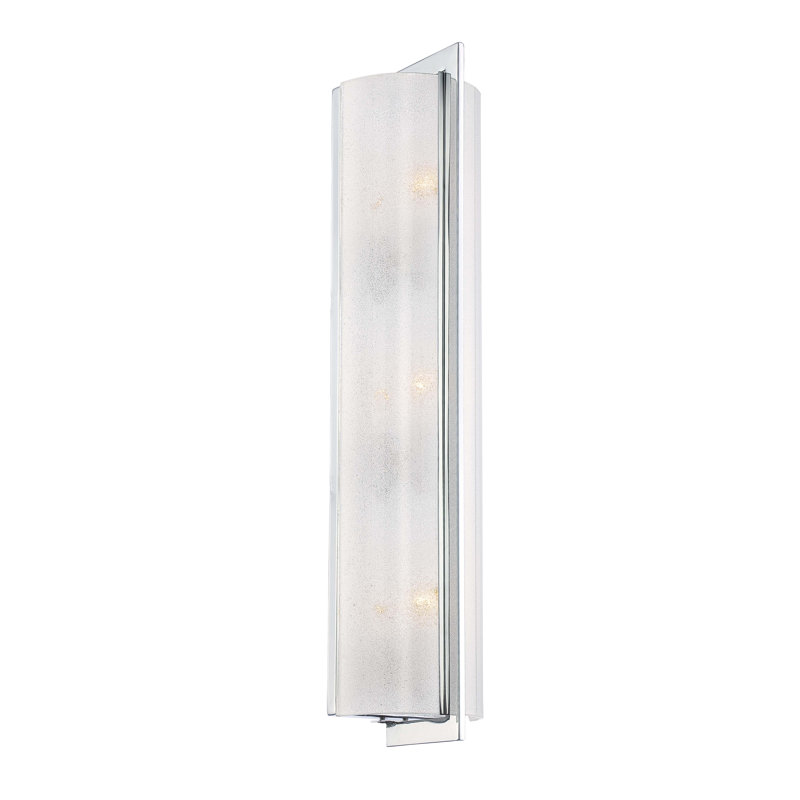 Plafonnier encastré 3 lumières Clarte, Chrome