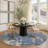Machine Washable Indoor/Outdoor Chantille ACN2300 Abstract Rug-973174188