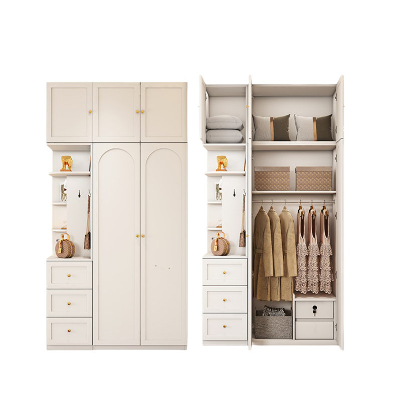 Garde-robe de luxe simple et légère