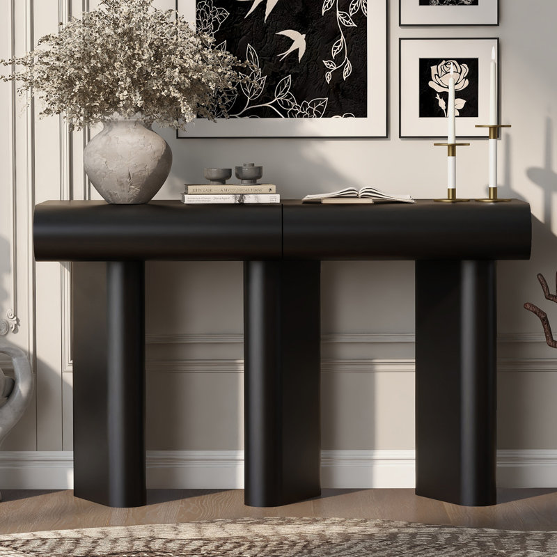Console 47,6 po Beaumont, Noir