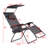 Kalobe Outdoor Metal Chaise Lounge-1441409916