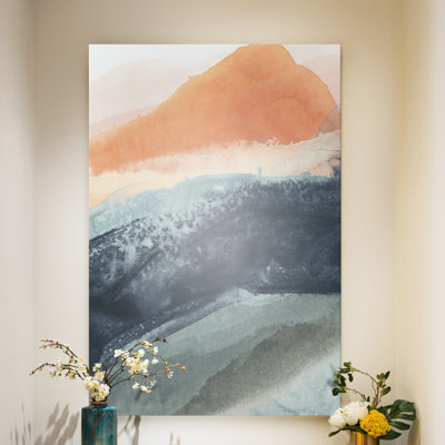 « molle vagues i », reproduction sur toile