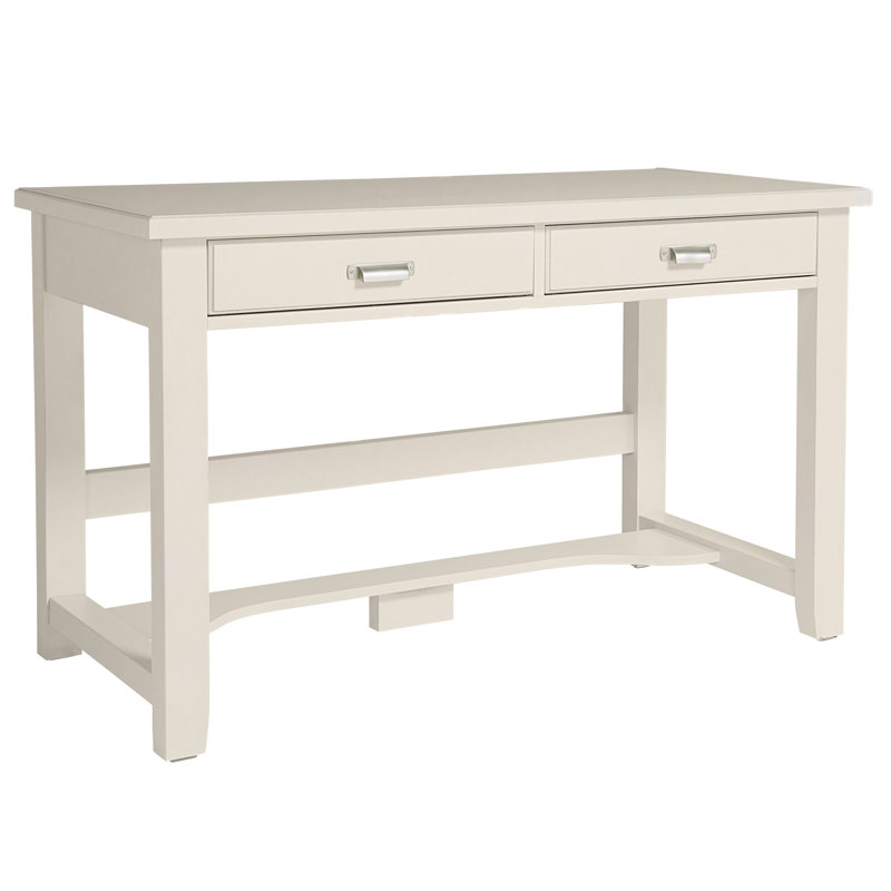 Mclaughlin Solid Wood Writing Desk, Lattice
