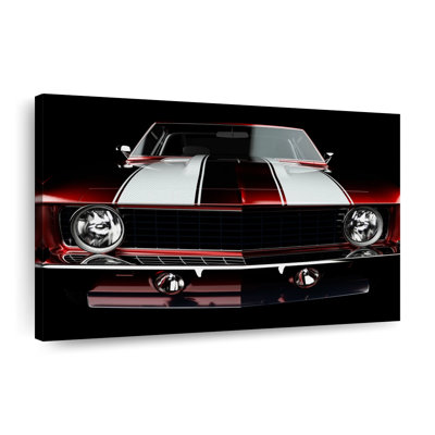 " Muscle Car In The Dark "
