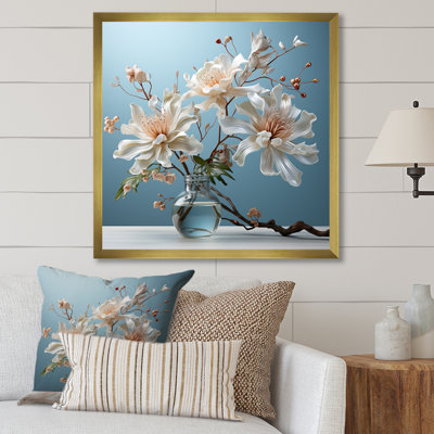 " A Single Soft Gray Bluebonnet II "
