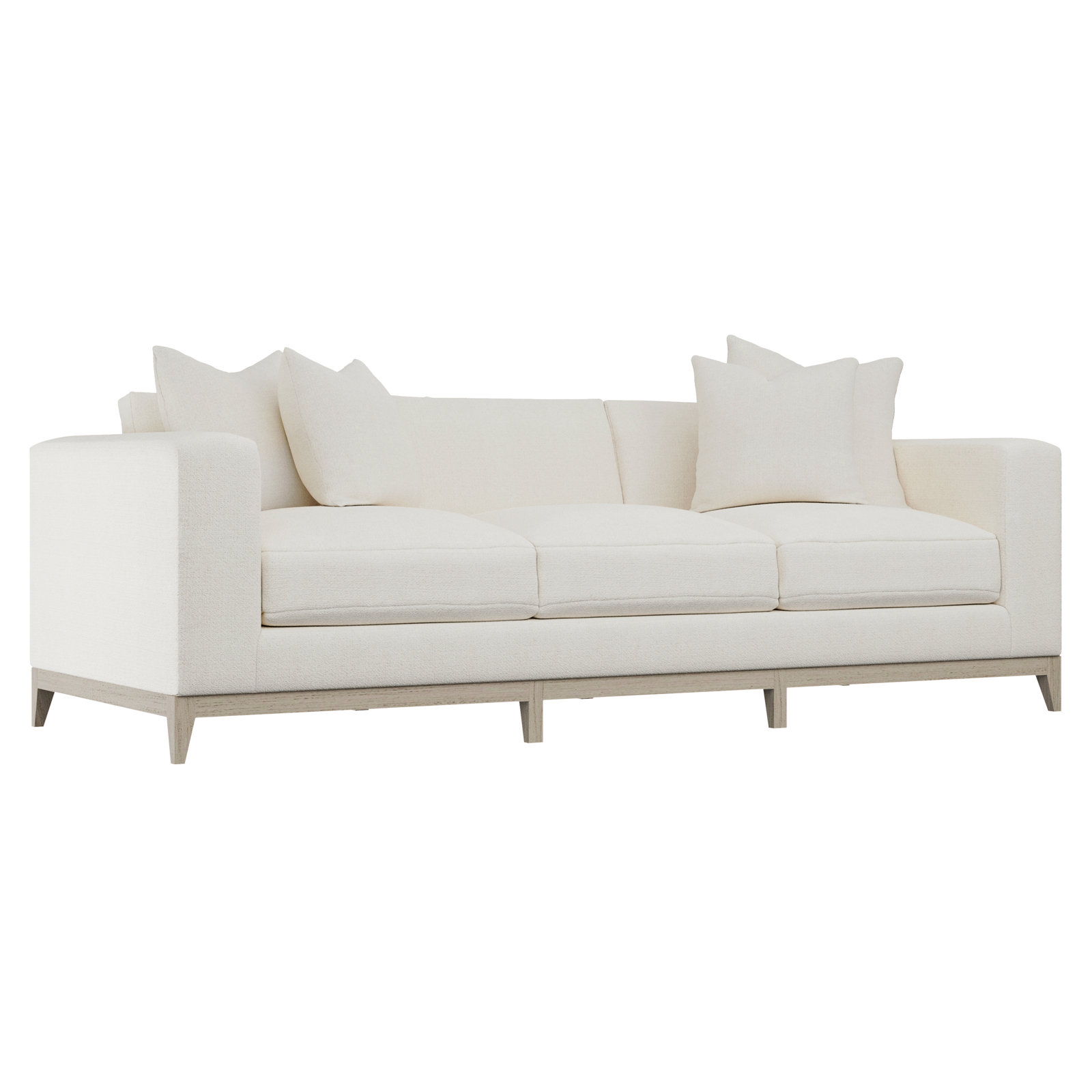 Noel Velvet Sofa, Dorado Snow Crypton® Chenille 5558-000, 27.50" H x 100" W x 40" D, Brown