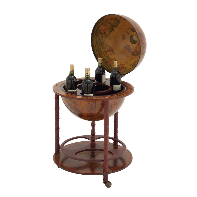 Globe bar en bois