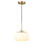 Luminaires suspendus à 1 lumière pour îlot de cuisine avec verre transparent-132761602-132761604-127190060