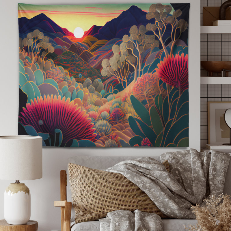 Polyester Tapestry, 32" H x 39" W