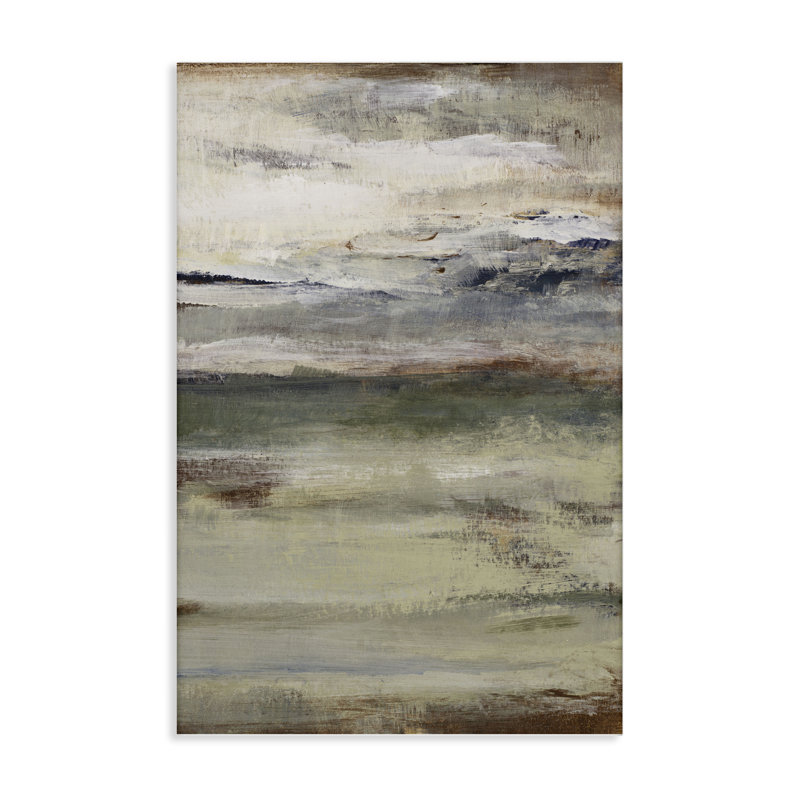 «Earthy Abstract Layers», conception par Lanie Loreth, H 24 po x l 16 po