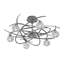 Waithman Glass Semi Flush Mount-33764495