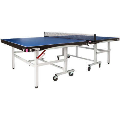 Table de ping-pong d'intérieur avec filet Butterfly Octet 25, garantie de 5 ans, bleu