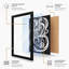 Flowing Curves Geometric - Framed Print-564482204-564482207