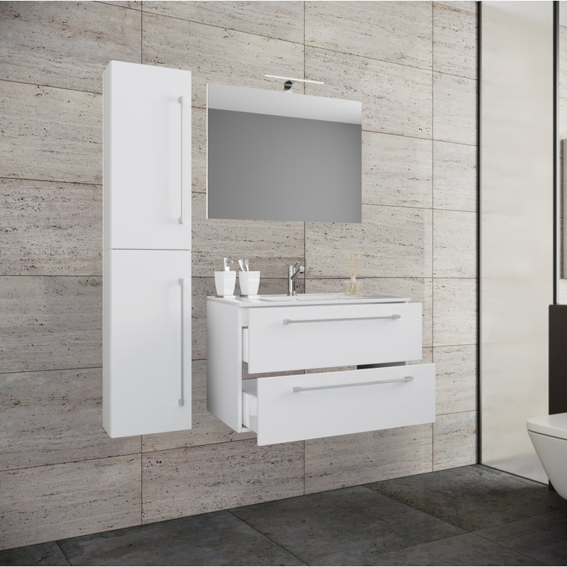 Reidunn Bathroom Furniture Suite, White