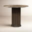 Pavlo Dining Table-Brown Marble-1689599826