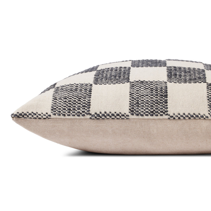 Bergeron Loloi Pillow Throw, Black, Down