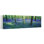 "Bluebells In A Forest", Charfield, Gloucestershire, Angleterre, paysage abstrait de forêt contemporaine, art mural