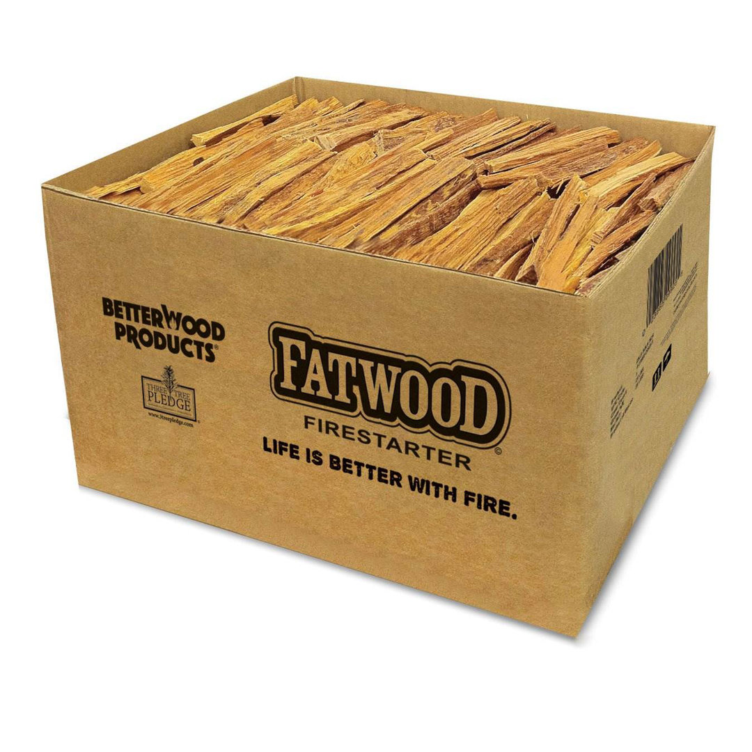 Better Wood Products Fatwood All Natural Fire Logs, Wood Fire Starter Better Wood Products 