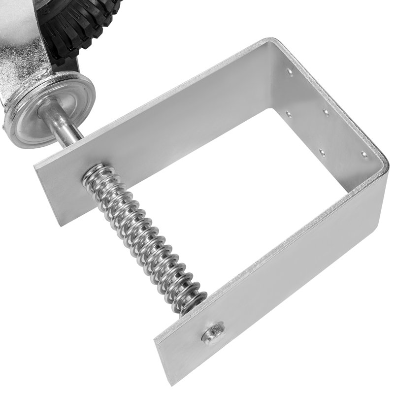 XtrememepowerUS Universal Flat Free Tire Gate Wheel, Silver