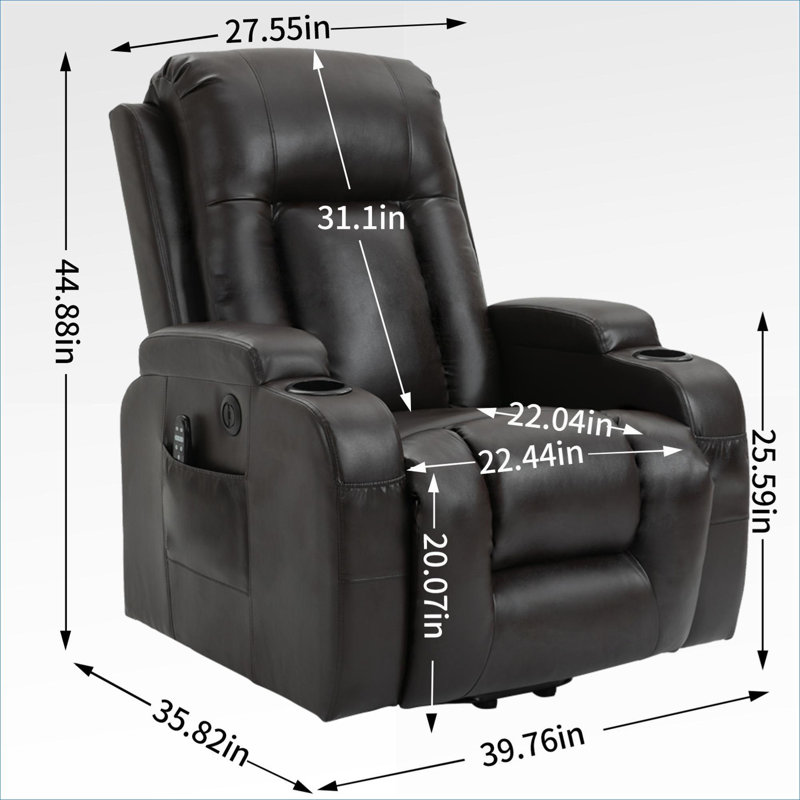 Fauteuil inclinable PowerLift FlowLuxe